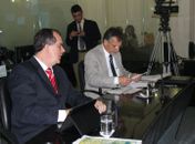 Deputados Ronaldo Medeiros e Judson Cabral