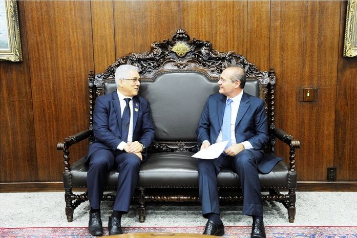 Renan recebe Eurico Lobo para tratar da Ufal em Porto Calvo