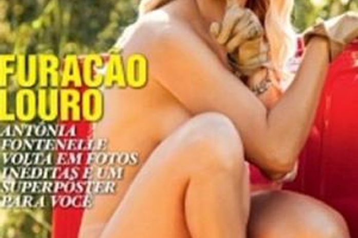 Antonia Fontenelle estampa capa de edição especial da 'Playboy'