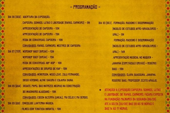 Projeto Fundação de Portas Abertas leva cultura negra para União dos Palmares