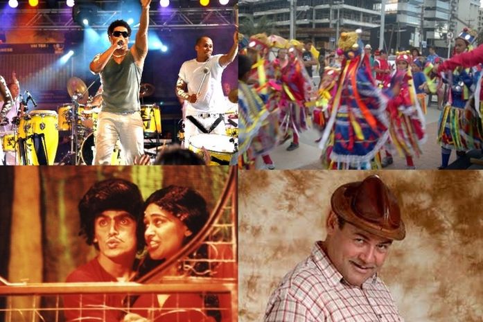 Banda Timbalada e apresentações culturais, teatrais e humorísticas são destaque