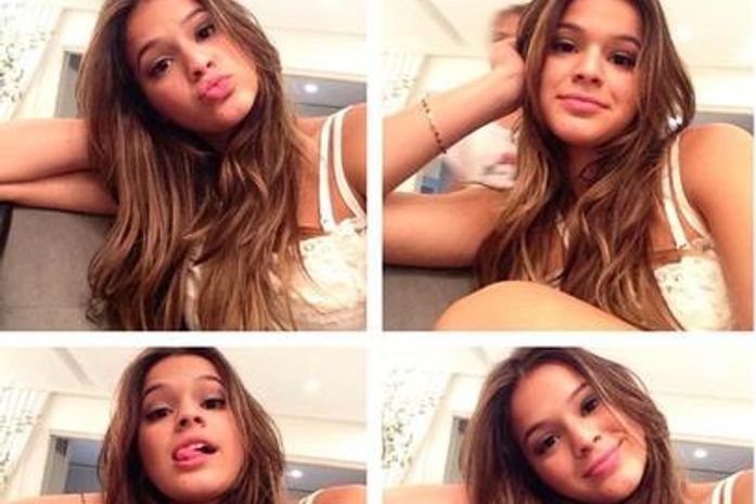 Neymar posta foto de Marquezine e se declara em espanhol: "saudade"