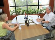 Secretária Josicleide e tucano Teotonio Vilela