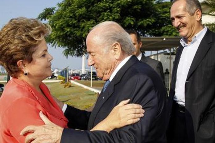 Dilma não respondeu a carta enviada por Blatter