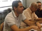 Pedro Vilela na reunião do PSDB
