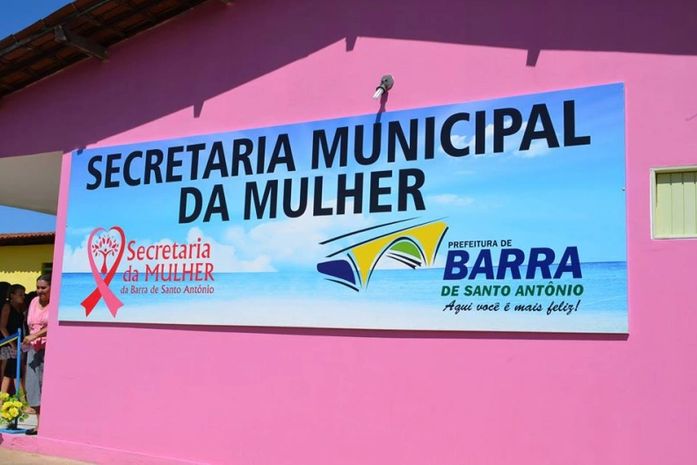 Prefeitura da Barra de Santo Antônio inaugura sede da Secretaria Municipal da Mulher