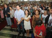  Prefeito Rui Palmeira participa de missa em celebração à Padroeira de Maceió