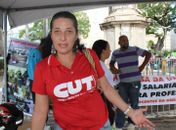 Amélia Fernandes, presidente da CUT