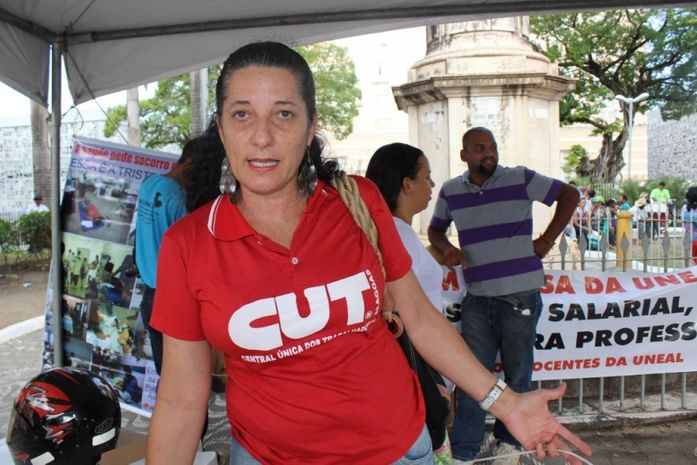 Amélia Fernandes, presidente da CUT
