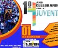 Igreja católica de Maribondo promove 1° celebrando com a juventude.