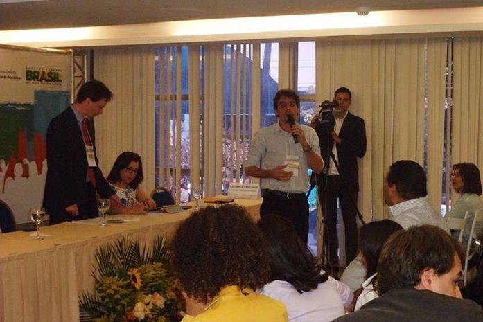 Coordenador da juventude de São José da Laje debate políticas públicas em Brasília