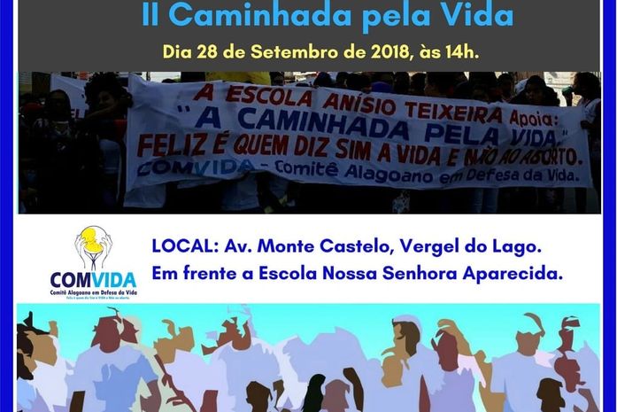 Comitê realiza caminhada para reforçar cultura da não violência e respeito à vida
