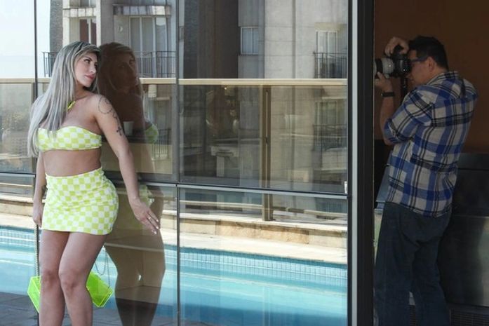 Jaque Khury faz ensaio fotográfico: 'Grávida pode ser sensual'