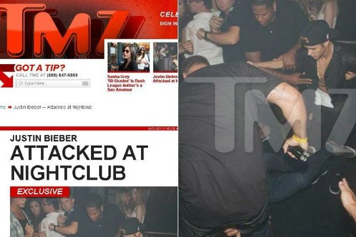 Justin Bieber é atacado por homem em casa noturna