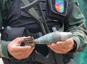Fiscalização do MP encontra bomba de guerra em empresa de reciclagem