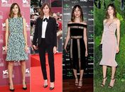 Neta de Francis Ford Coppola dá show de estilo no Festival de Veneza