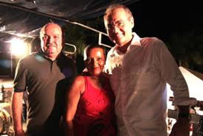 Carlos alberto na campanha do Pilar com Renan