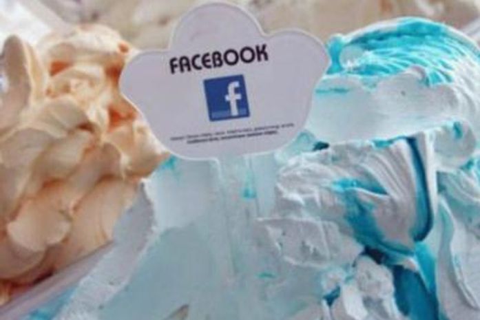 Sorveteria da Croácia cria o sorvete sabor Facebook