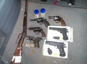 Armas entregues