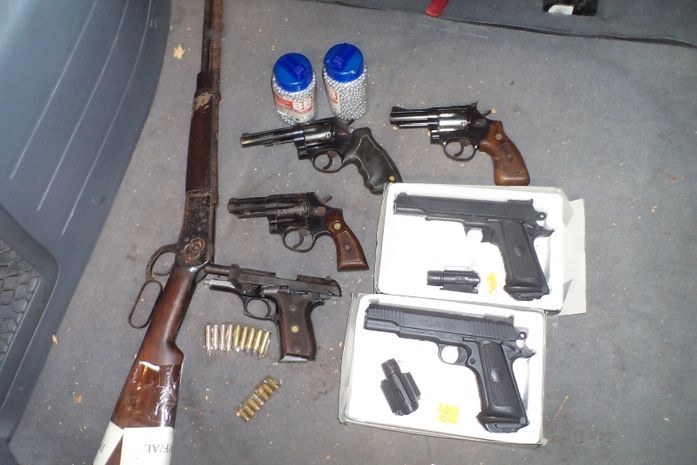 Armas entregues