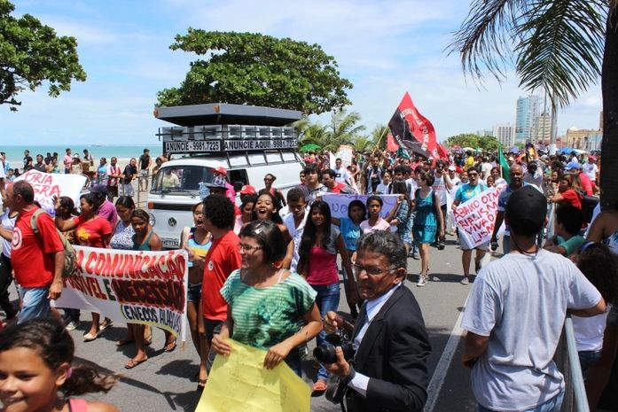 CUT: a manifestação não tinha como objetivo causar constrangimento