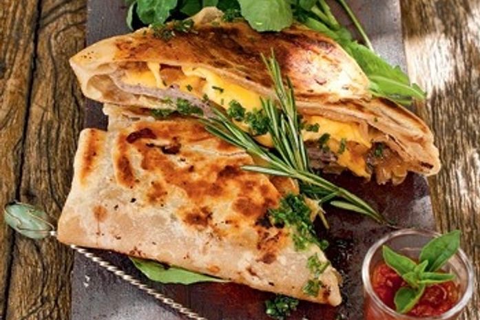 Sanduíche de rosbife com toque mexicano é perfeito para o lanche