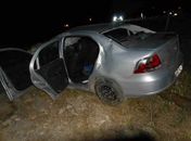 Carro que se envolveu no acidente