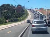 Internauta flagra motorista trafegando na ciclovia