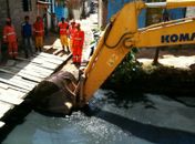 Equipe de Limpeza da Slum retorna a canais no Vergel e Trapiche