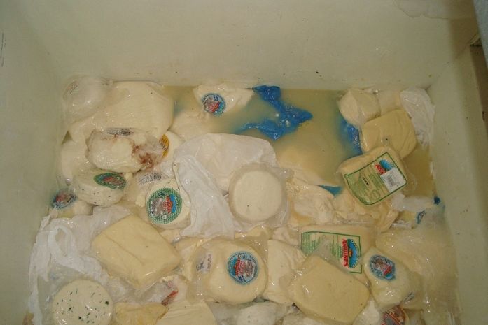 Queijos eram conversados de maneira imprópria