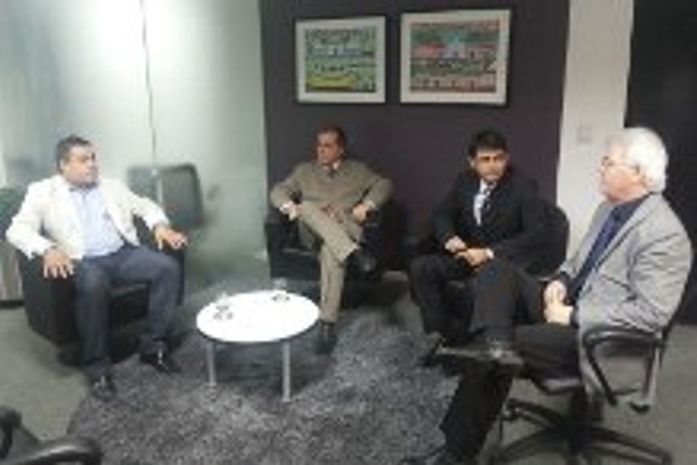 James Ribeiro, Sergio Jucá e o deputado petista Ronaldo medeiros