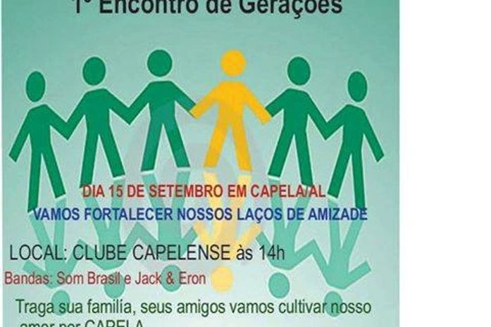 Capelenses vão se encontrar neste domingo em sua terra