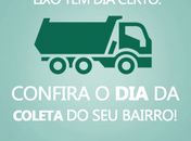Saiba os dias de coleta de lixo em seu bairro