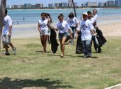 Alagoanos participam do Dia Mundial de Limpeza de Rios e Praias