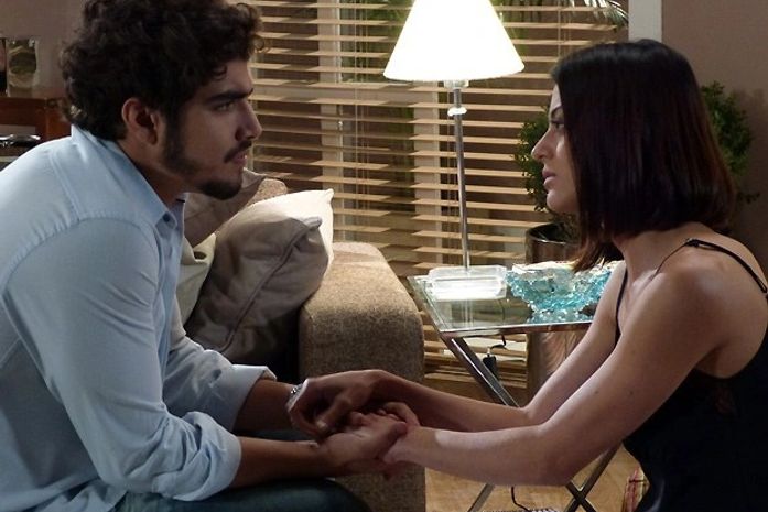 Amor': sem saber de câncer, Michel diz a Silvia que ama Patrícia