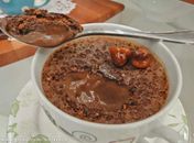 Imperdível! Creme  gelado de chocolate  com avelã sai em só 1h
