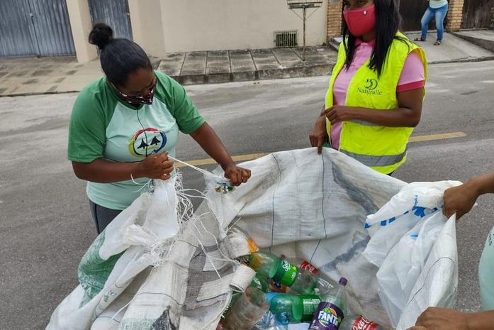Em três meses, cooperativas recolheram mais de 430 toneladas de materiais recicláveis em Maceió