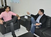 Rui Palmeira com Renan Filho