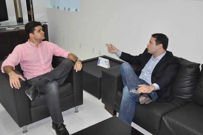 Rui Palmeira com Renan Filho