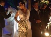 Estilista rebate críticas ao vestido de noiva de Moranguinho: 'Chiquérrima'
