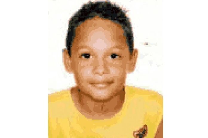 Sillas Jardeu Fernandes Lira, de 10 anos, que está desaparecida desde segunda-feira (23)