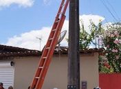 Alailson Júnior caiu da escada