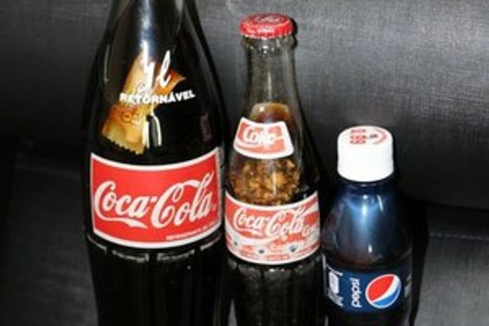 Vasilhames de refrigerantes