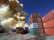 Decretado estado de emergência em município catarinense por causa de incêndio em fábrica de fertilizantes