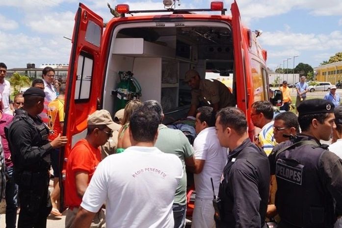 Equipe do Corpo de Bombeiros prestou socorro a vítima que não resistiu