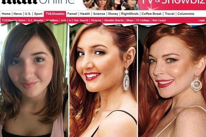 Irmã de Lindsay Lohan gasta mais de R$ 50 mil para ficar parecida com a atriz