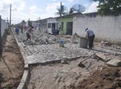 Prefeitura de Campo Alegre inicia a pavimentação e drenagem em seis ruas de Luziápolis