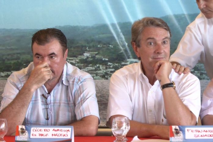 Cícero Almeida e Fernando Collor