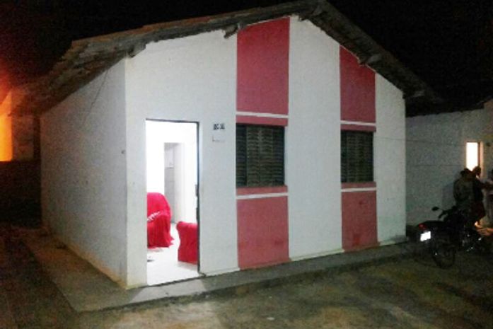 Casa onde funcionava desmanche