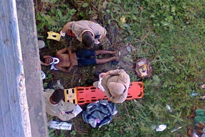 Homem fica ferido após cair de ponte em Delmiro Gouveia